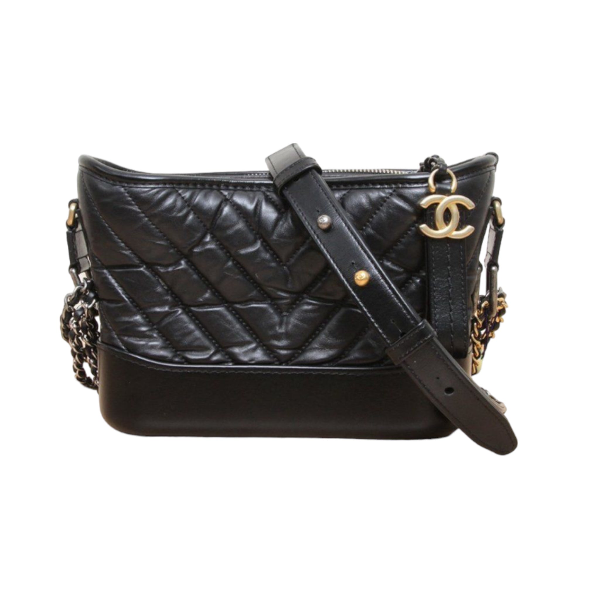Chanel Gabrielle Small Hobo Bag Black – SONO LUXE
